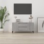 Mueble de TV madera contrachapada gris Sonoma 102x44,5x50 cm en Muebles TV | Comprar online en Foru.es