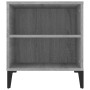 Mueble de TV madera contrachapada gris Sonoma 102x44,5x50 cm en Muebles TV | Comprar online en Foru.es