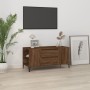 Mueble para TV madera contrachapada marrón roble 102x44,5x50 cm en Muebles TV | Comprar online en Foru.es