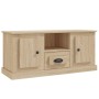 Mueble para TV madera contrachapada roble Sonoma 100x35,5x45 cm de vidaXL, Muebles TV - Ref: Foro24-816459, Precio: 77,37 €, ...