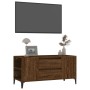 Mueble para TV madera contrachapada marrón roble 102x44,5x50 cm en Muebles TV | Comprar online en Foru.es