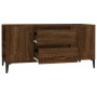 Mueble para TV madera contrachapada marrón roble 102x44,5x50 cm en Muebles TV | Comprar online en Foru.es
