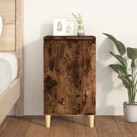 Nachttisch aus geräuchertem Eichensperrholz, 40 x 35 x 70 cm von vidaXL, Nachttische - Ref: Foro24-819638, Preis: 42,08 €, Ra...