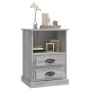 Mesitas de noche 2 unidades gris Sonoma 43x36x60 cm de vidaXL, Mesitas de noche - Ref: Foro24-816341, Precio: 86,79 €, Descue...