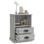 Mesitas de noche 2 unidades gris Sonoma 43x36x60 cm de vidaXL, Mesitas de noche - Ref: Foro24-816341, Precio: 85,83 €, Descue...