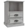 Mesitas de noche 2 unidades gris Sonoma 43x36x60 cm de vidaXL, Mesitas de noche - Ref: Foro24-816341, Precio: 85,83 €, Descue...