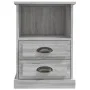 Mesitas de noche 2 unidades gris Sonoma 43x36x60 cm de vidaXL, Mesitas de noche - Ref: Foro24-816341, Precio: 85,83 €, Descue...