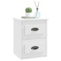 Mesita de noche de pared blanca 41,5x36x53 cm de vidaXL, Mesitas de noche - Ref: Foro24-816392, Precio: 47,71 €, Descuento: %