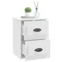 Mesita de noche de pared blanca 41,5x36x53 cm de vidaXL, Mesitas de noche - Ref: Foro24-816392, Precio: 47,15 €, Descuento: %