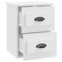 Mesita de noche de pared blanca 41,5x36x53 cm de vidaXL, Mesitas de noche - Ref: Foro24-816392, Precio: 47,71 €, Descuento: %