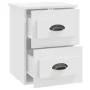 Mesita de noche de pared blanca 41,5x36x53 cm de vidaXL, Mesitas de noche - Ref: Foro24-816392, Precio: 47,15 €, Descuento: %