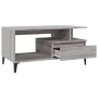Mesa de centro madera contrachapada gris Sonoma 90x49x45 cm en Mesas de centro | Comprar online en Foru.es