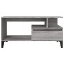 Mesa de centro madera contrachapada gris Sonoma 90x49x45 cm en Mesas de centro | Comprar online en Foru.es