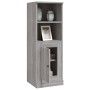 Aparador alto madera contrachapada gris Sonoma 36x35,5x103,5 cm de vidaXL, Aparadores - Ref: Foro24-816326, Precio: 64,77 €, ...