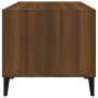 Mesa de centro madera contrachapada roble marrón 90x49x45 cm en Mesas de centro | Comprar online en Foru.es