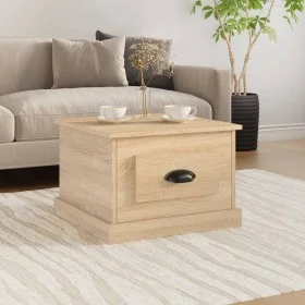 Mesa de centro madera contrachapada roble Sonoma 50x50x35 cm de vidaXL, Mesas de centro - Ref: Foro24-816251, Precio: 51,33 €...