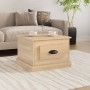 Mesa de centro madera contrachapada roble Sonoma 50x50x35 cm de vidaXL, Mesas de centro - Ref: Foro24-816251, Precio: 51,95 €...
