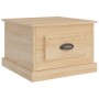 Mesa de centro madera contrachapada roble Sonoma 50x50x35 cm de vidaXL, Mesas de centro - Ref: Foro24-816251, Precio: 51,95 €...