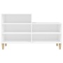 Mueble zapatero madera contrachapada blanco 102x36x60 cm en Zapateros y organizadores de calzado | Comprar online en Foru.es