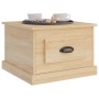 Mesa de centro madera contrachapada roble Sonoma 50x50x35 cm de vidaXL, Mesas de centro - Ref: Foro24-816251, Precio: 51,95 €...