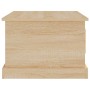 Mesa de centro madera contrachapada roble Sonoma 50x50x35 cm de vidaXL, Mesas de centro - Ref: Foro24-816251, Precio: 51,95 €...