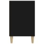 Mueble zapatero madera contrachapada negro 102x36x60 cm en Zapateros y organizadores de calzado | Comprar online en Foru.es
