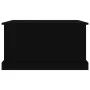 Baúl de almacenaje madera contrachapada negro 70x40x38 cm de vidaXL, Baúles de almacenamiento - Ref: Foro24-816505, Precio: 5...
