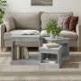 Mesas de centro 3 uds madera de ingeniería gris hormigón de vidaXL, Mesas de centro - Ref: Foro24-816492, Precio: 68,40 €, De...