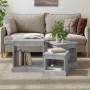 Mesas de centro 3 uds madera de ingeniería gris hormigón de vidaXL, Mesas de centro - Ref: Foro24-816492, Precio: 69,20 €, De...