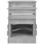 Mesas de centro 3 uds madera de ingeniería gris hormigón de vidaXL, Mesas de centro - Ref: Foro24-816492, Precio: 68,40 €, De...