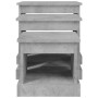 Mesas de centro 3 uds madera de ingeniería gris hormigón de vidaXL, Mesas de centro - Ref: Foro24-816492, Precio: 69,20 €, De...