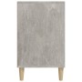 Mueble zapatero madera contrachapada gris hormigón 102x36x60 cm en Zapateros y organizadores de calzado | Comprar online en Foru
