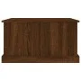 Baúl almacenaje madera contrachapada roble marrón 70x40x38 cm de vidaXL, Baúles de almacenamiento - Ref: Foro24-816511, Preci...