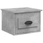 Mesita de noche de pared 2 uds color gris hormigón 41,5x36x28cm de vidaXL, Mesitas de noche - Ref: Foro24-816385, Precio: 53,...