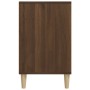 Mueble zapatero madera contrachapada roble marrón 102x36x60 cm en Zapateros y organizadores de calzado | Comprar online en Foru.