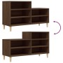 Mueble zapatero madera contrachapada roble marrón 102x36x60 cm en Zapateros y organizadores de calzado | Comprar online en Foru.