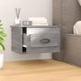 Mesitas de noche de pared 2 uds color gris Sonoma 41,5x36x28 cm de vidaXL, Mesitas de noche - Ref: Foro24-816389, Precio: 55,...