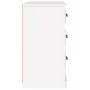 Aparador de madera contrachapada blanco 104,5x35,5x67,5 cm de vidaXL, Aparadores - Ref: Foro24-816232, Precio: 80,39 €, Descu...
