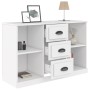 Aparador de madera contrachapada blanco 104,5x35,5x67,5 cm de vidaXL, Aparadores - Ref: Foro24-816232, Precio: 81,31 €, Descu...