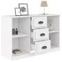 Aparador de madera contrachapada blanco 104,5x35,5x67,5 cm de vidaXL, Aparadores - Ref: Foro24-816232, Precio: 80,39 €, Descu...
