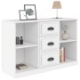 Aparador de madera contrachapada blanco 104,5x35,5x67,5 cm de vidaXL, Aparadores - Ref: Foro24-816232, Precio: 81,31 €, Descu...