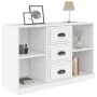 Aparador de madera contrachapada blanco 104,5x35,5x67,5 cm de vidaXL, Aparadores - Ref: Foro24-816232, Precio: 80,39 €, Descu...