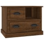 Mesita de noche marrón roble 60x39x45 cm de vidaXL, Mesitas de noche - Ref: Foro24-816367, Precio: 59,00 €, Descuento: %