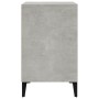 Mueble zapatero madera contrachapada gris hormigón 102x36x60 cm en Zapateros y organizadores de calzado | Comprar online en Foru