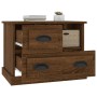 Mesita de noche marrón roble 60x39x45 cm de vidaXL, Mesitas de noche - Ref: Foro24-816367, Precio: 59,00 €, Descuento: %