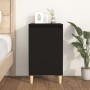Mesita de noche madera contrachapada negro 40x35x70 cm de vidaXL, Mesitas de noche - Ref: Foro24-819630, Precio: 46,06 €, Des...