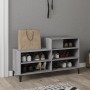 Mueble zapatero madera contrachapada gris Sonoma 102x36x60 cm en Zapateros y organizadores de calzado | Comprar online en Foru.e