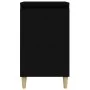 Mesita de noche madera contrachapada negro 40x35x70 cm de vidaXL, Mesitas de noche - Ref: Foro24-819630, Precio: 45,51 €, Des...