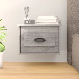 Mesita de noche de pared color gris Sonoma 41,5x36x28 cm de vidaXL, Mesitas de noche - Ref: Foro24-816388, Precio: 35,17 €, D...