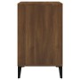 Mueble zapatero madera contrachapada roble marrón 102x36x60 cm en Zapateros y organizadores de calzado | Comprar online en Foru.